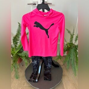 Puma kids matching set girls size 7/8